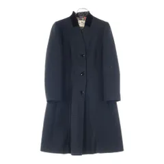 ETRO (エトロ) ウール混 ノーカラーガウンコート ブラック 092-15157-0407のサムネイル