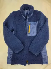 アディダス ネイビー フリース ジャケットL