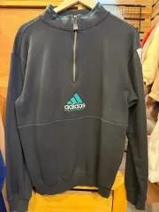 アディダス EQUIPMENT ハーフジップアップ スウェット
