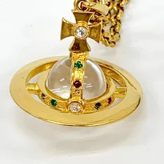 VivienneWestwood ヴィヴィアンウエストウッド スモールオーブ ペンダント ゴールド アクセサリー 箱付き レディース ゴールド ネックレス DF17890■