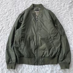 UNIQLO MA-1 ヴィンテージフライトジャケット オリーブグリーンL