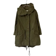  ADAM ET ROPE アダムエロペ モッズコート アウター オリーブグリーン サイズ38【ZK76】