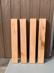 屋久杉薄枚4セット 棚板 天板 DIY ハンドメイド ラック 無垢材 - メルカリ