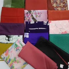 風呂敷 ※ふくさ含む 15枚まとめて 色 柄いろいろ 70cm×70cm程度 50cm×50cm程度 現状品 S765