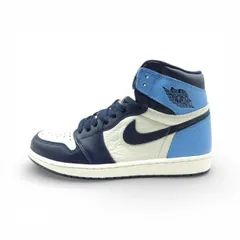 NIKE 2019 AIR JORDAN1 RETRO HIGH OG OBSIDIAN サイズ28.0cm 555088-140 箱有 ナイキ エアジョーダン1 レトロハイ オージー オブシディアン スニーカー 大名店