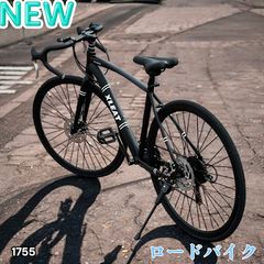 ESLUVE ロードバイク 700C ブラック ESLUVE ロードバイク 700C ブラック - メルカリ
