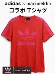 【美品】adidas × marimekko コラボ Tシャツ / レディース《0203-03》