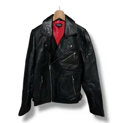 SOMEDIFF サムディフ レザーダブル ライダースジャケット 上着 長袖 本革 リアルレザー レザージャケット メンズ サイズM ブラック 秋 ゴーゴー古着 北千住マルイ店 44 No.久K1375Y