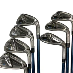 【中古】 テーラーメイド SIM2 MAX・OS  7S アイアンセット IR TENSEI BLUE TM60(SIM2 IR) (フレックスR) メンズ 男性用 右利き 右用 Cランク ゴルフクラブ