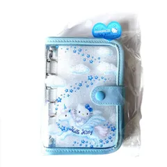 【新品】サンリオ キティ シールバインダー ペガサス シール帳 ハローキティ ライトブルー