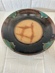 上野焼　平皿　大皿　飾り皿　陶器　コレクション　オブジェ