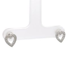 美品 K18WG ダイヤ 18金 ホワイトゴールド ピアス 1.3g P849 - メルカリ