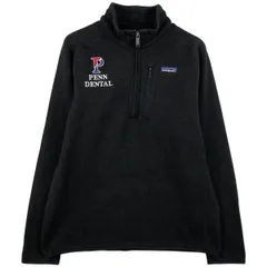 古着 パタゴニア Patagonia ベターセーター 1/4ジップ 25522FA18 PENN ペンシルベニア大学 ハーフジップ フリースプルオーバー/eaa610480