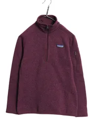 【お得なクーポン配布中!】 パタゴニア ベターセーター ハーフジップ レディース XS / 18年製 アウトドア 裏起毛 フリース セーター プルオーバー ジャケット ブルゾン