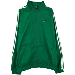 古着 90~00年代 アディダス adidas 3本ライン ナイロンジャケット メンズXXL相当/eaa608568