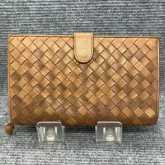 希少Bottega Veneta　ボッテガヴェネタ　長財布　イントレチャート　バイカラー　5557
