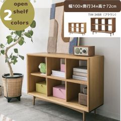 モモナチュラル COMO SHELF M 本棚 棚 - メルカリ
