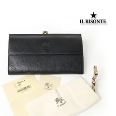 新品 IL BISONTE イルビゾンテ がま口長財布 VACCHETTA LEATHER WALLET メンズ レディース レザー 本革 イタリアンレザー 牛革 # 205