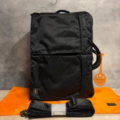 PORTER TANKER ポーター タンカー 二層　3WAY ブリーフ リュック ブラック 保存袋付 530