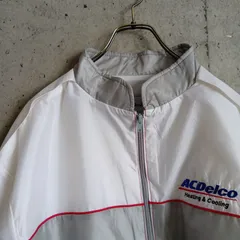 【USED】US 古着 Dunbrooke ACDelco Heating & Cooling ナイロンジャケット XL ダンブルック USA製  エーシーデルコ 刺繍ロゴ 企業物 ナイロン ジャケット メンズ US古着 90s