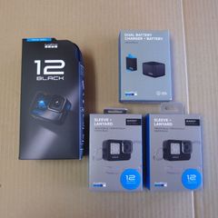 GoPro HERO12純正デュアルチャージャー Enduroバッテリー4個付き
