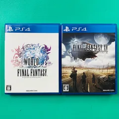 【Disc美品 ２点セット】PS4 WORLD OF FINAL FANTASY  FINAL FANTASY XV FF15 プレイステーション4