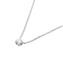 4℃ ヨンドシー ネックレス K18WG/ダイヤモンド【いおき質店】
