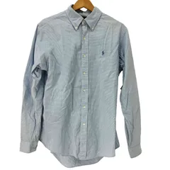 ラルフローレン RALPH LAUREN CUSTOM FIT チェック ボタンダウンシャツ メンズ import：M 