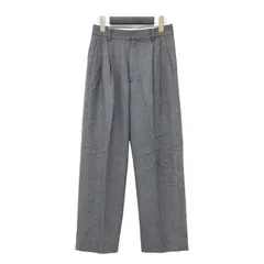 UNITED ARROWS ユナイテッドアローズ パンツ グレー サイズ:34(XS) | 24秋冬 フランネル 2タック テーパード パンツ / スラックス | センタープレス ウール | 日本製 | ボトムス ズボン【レディース】【中古】