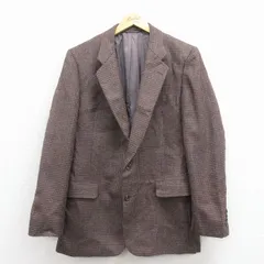 M/古着 クリスチャンディオール 長袖 テーラード ジャケット メンズ 80年代 80s ウール 茶他 25dec15