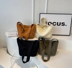 トートバッグ ショルダー / 斜めがけバッグ  2way 通勤通学 収納に便利 カジュアルおしゃれ小物入れ