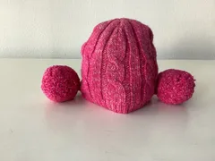 GAP KIDS ピンクポンポンニット帽 L/XL　特価