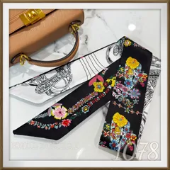 【SALE】リボンスカーフ　バッグスカーフ　バッグチャーム1078＃