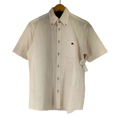 バーバリーブラックレーベル BURBERRY BLACK LABEL チェック S/S シャツ メンズ JPN：2 