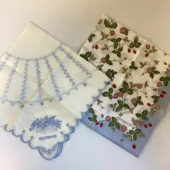 ウエッジウッド　WEDGWOOD ハンカチ2枚　　　　　　…e.s