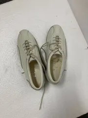 ■DIANA ダイアナ 20.5cm レザー 本革 ローファー / レースアップシューズ ホワイト 白 レディース CML41308 / HR42648■