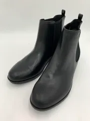 展示品■GLOBAL WORK グローバルワーク ブラック サイドゴア ショート ブーツ sizeXL/黒 ◆■ レディース