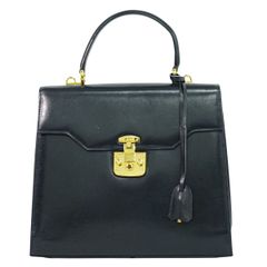 良品】GUCCI グッチ ビジネス トート バッグ フラップ レディロック 