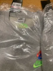 ナイキ マルチ スウッシュ スウェット ジョガーパンツ セット グレー XL 新品