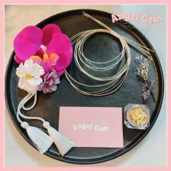 紫パープル 胡蝶蘭髪飾り 成人式 結婚式 卒業式 アーティシャルフラワー 前撮り 260212