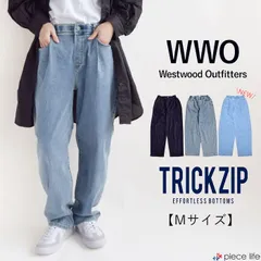 デニム ジーンズ タックパンツ レディース ストレッチ ボトムス Westwood Outfitters ウエストウッド アウトフィッターズ  レディース TRICKZIP ウエストゴム 5ポケット ビンテージ  Mサイズ 8114044のサムネイル
