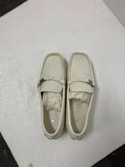 ■DIANA ダイアナ 20.5cm レザー 本革 ローファー / レースアップシューズ ホワイト 白 レディース CML41308 / HR42648