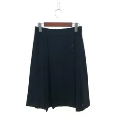 Christian Dior クリスチャンディオール ラップスカート サイズ:L プリーツ/フレア/ヴィンテージ    ブラック レディース / 240001186465