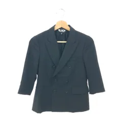 BLACK COMME des GARCONS ブラックコムデギャルソン ダブルブレストジャケット サイズ:XS  1C-J008   ブラック レディース / 243001004023のサムネイル