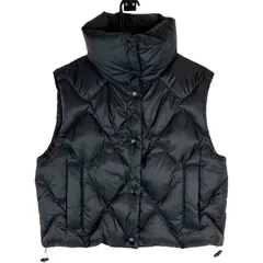 【COACH】 コーチ CV305 ダウンベスト ブラック 黒 アウター レディース XSサイズ 【中古品】 USED-A 【9304】