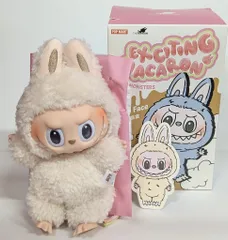 POP MART THE MONSTERS EXCITING MACARON LABUBU Soymilk
