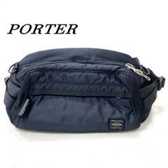 PORTER ポーター タンカー ウエストバッグ アイアンブルー 現行タグ