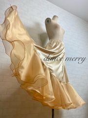 新品未使用】社交ダンス パニエ ペチコート ターコイズ - メルカリ