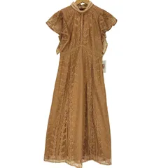 ラグナムーン LAGUNAMOON LADYストライプレースワンピース レディース JPN：S 