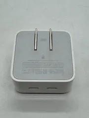 Apple デュアルUSB-Cポート搭載35Wコンパクト電源アダプタ　　　　*3546